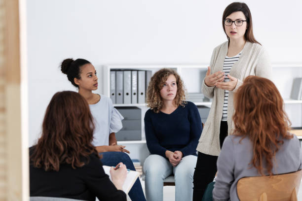 istock women supporting each other during psychotherapy group meeting 1146313168