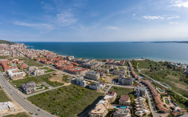 istock Aerial panorama view of Saint Vlas, Bulgaria 1146314206