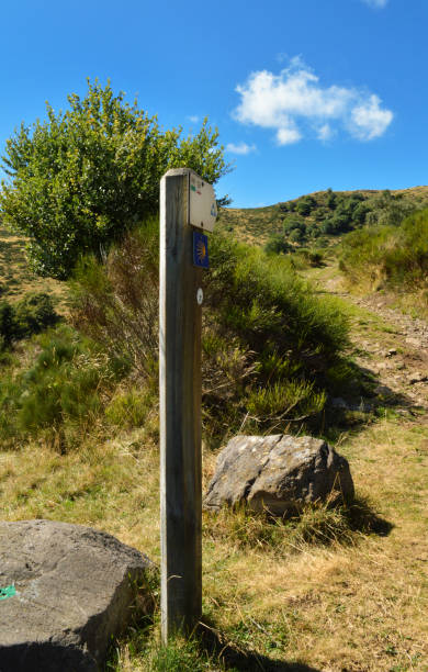 istock The pilgrimage route of Saint Jacques de Compostelle in the mountains 1146331533
