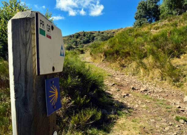 istock The pilgrimage route of Saint Jacques de Compostelle in the mountains 1146331535
