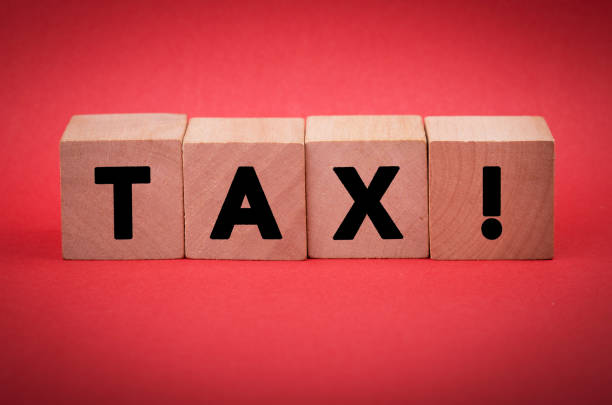 istock Wooden Blocks With Tax Text 1146343205