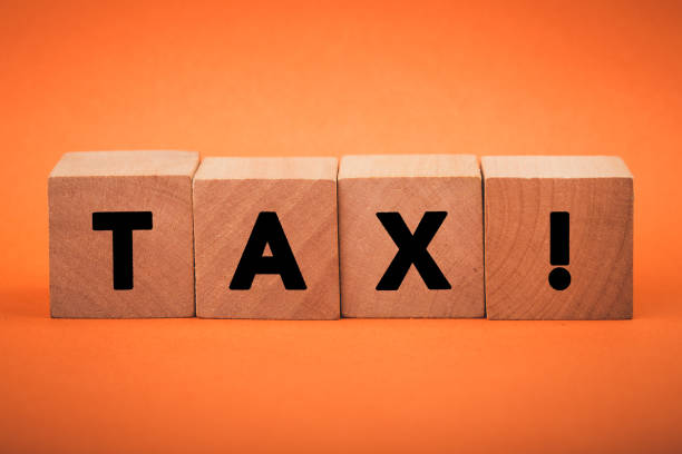 istock Wooden Blocks With Tax Text 1146343209
