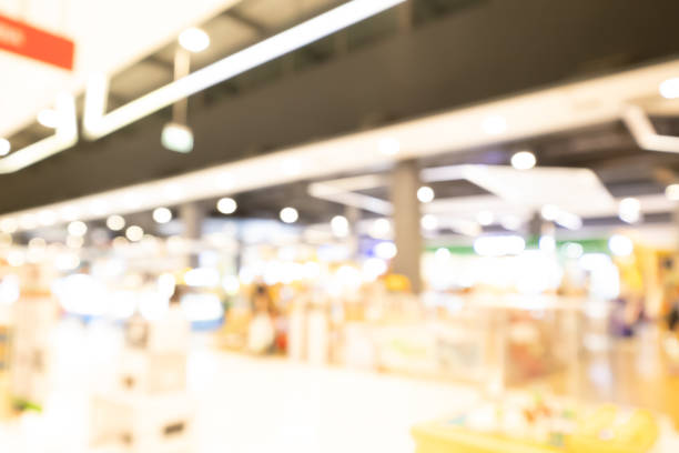 istock Shopping mall abstract defocused blurred background. Business concept. 1146343867