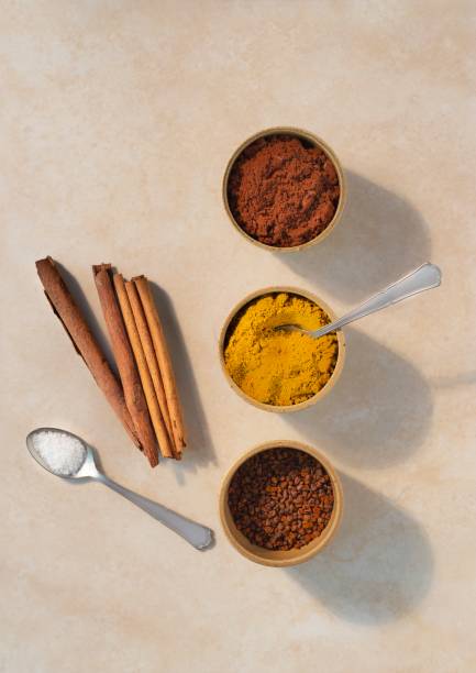 istock Kitchen curry, paprika, onoto, cinnamon 1146348014