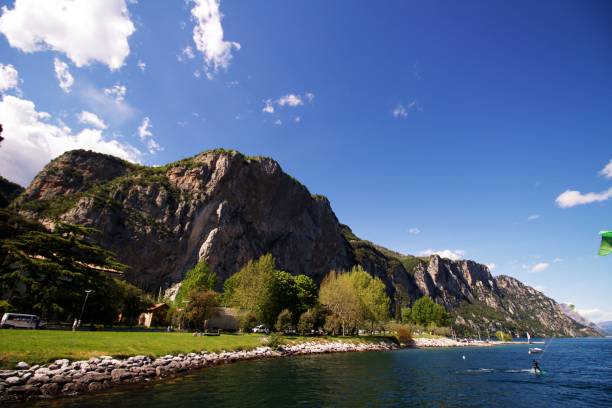 istock The Garda lake, mountains and settlements 1146349779