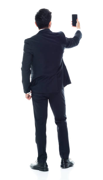 istock Attractive looking Chinese businessman - taking a selfie 1146349899