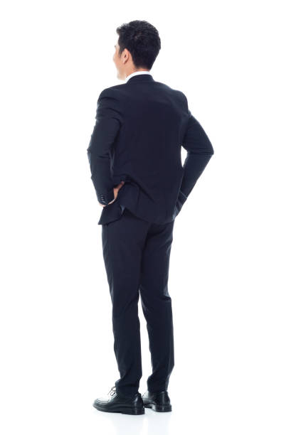istock Attractive looking Chinese businessman - hands on hips 1146350864