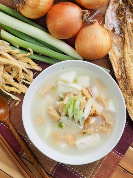 istock Korean food Dried pollack soup and vegetable 1146352955