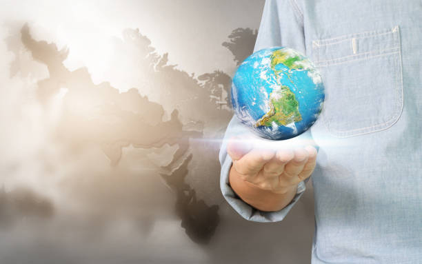 istock Businessman hand touching network connection. Elements of this image furnished by NASA 1146365109