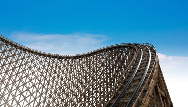 istock Wooden rollercoaster 1146369388