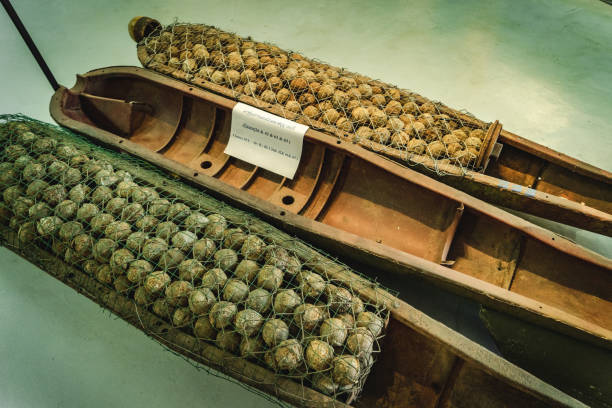 Cluster bomb, Luang Prabang, Laos