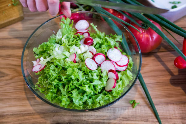 istock fresh salad with radishes, lettuce and onions 1146404534