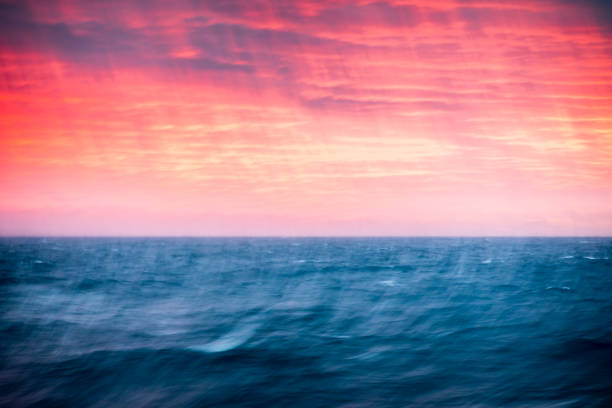 istock Sunset sky over the ocean 1146417797