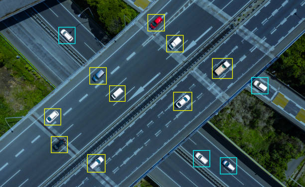 istock Traffic monitoring system concept. 1146418680