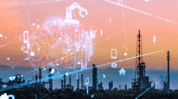 istock Technology of industry concept. IoT (Internet of Things). INDUSTRY4.0 1146418720