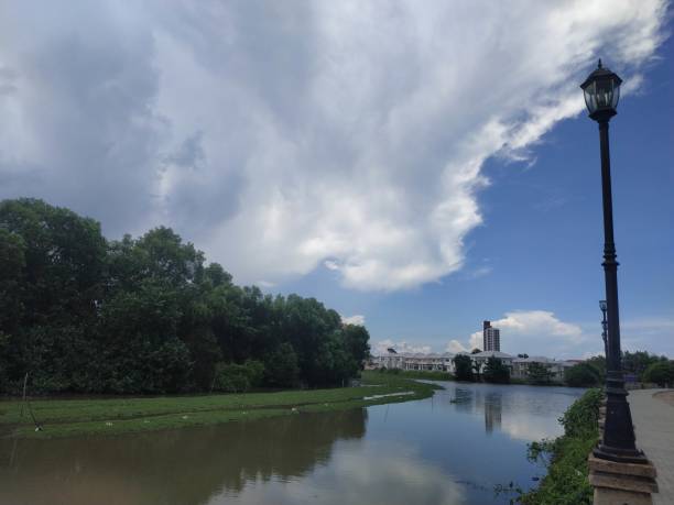 istock Houses near river 1146420280