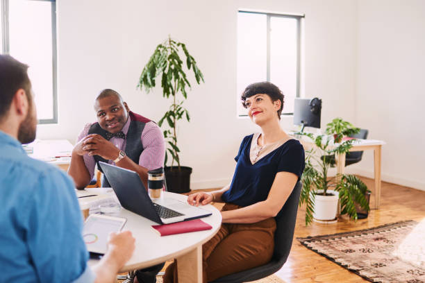 istock Kickstarting Monday with a meeting 1146421565