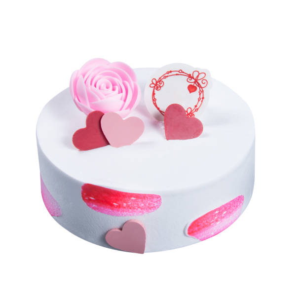 istock cake or Ice cream cake on a background 1146425676