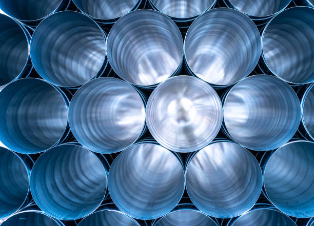 istock Full Frame Shot Of Pipes 1146445293