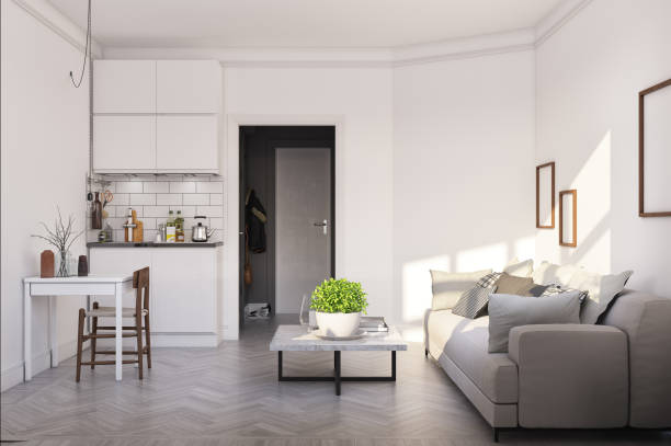 istock scandinavian style living room design. 1146445752