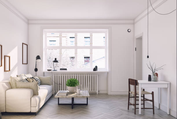 istock scandinavian style living room design. 1146445758