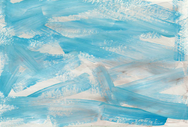 istock Textured background painted with gouache and acrylic paints. Hand drawn oil painting, artwork. Abstract texture for handmade, artistic paint, creative design, inspiring atmosphere, modern art studio. 1146450862