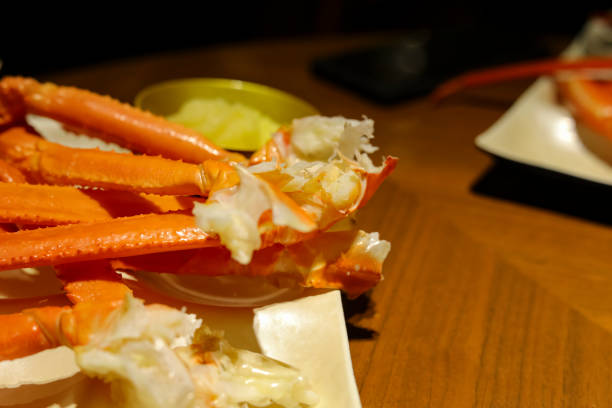 istock Giant crab legs : Big Japanese giant crab Osaka ,Japan 1146450899
