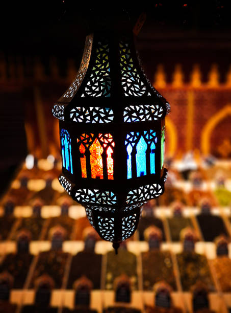 istock Oriental lamp in a market stall 1146450965