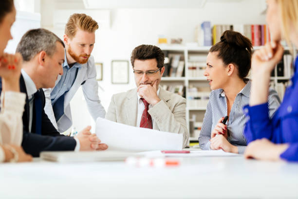 istock Business meeting and brainstorming 1146451053