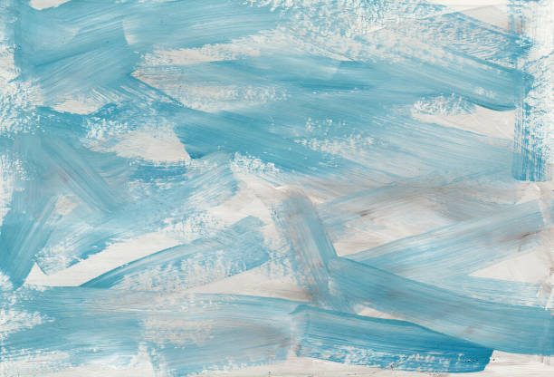 istock Textured background painted with gouache and acrylic paints. Hand drawn oil painting, artwork. Abstract texture for handmade, artistic paint, creative design, inspiring atmosphere, modern art studio. 1146451274