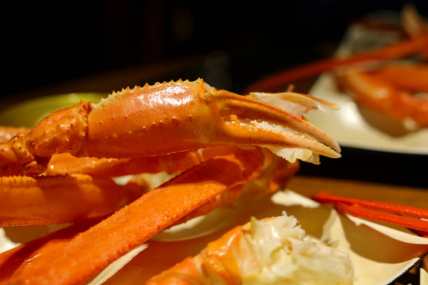 istock Giant crab legs : Big Japanese giant crab Osaka ,Japan 1146452102