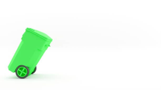 istock green dumpster located on the left side of the frame 1146452619