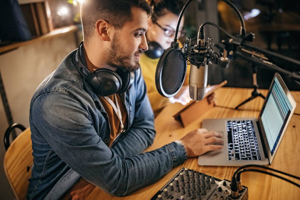 istock This is my first time on radio 1146456040