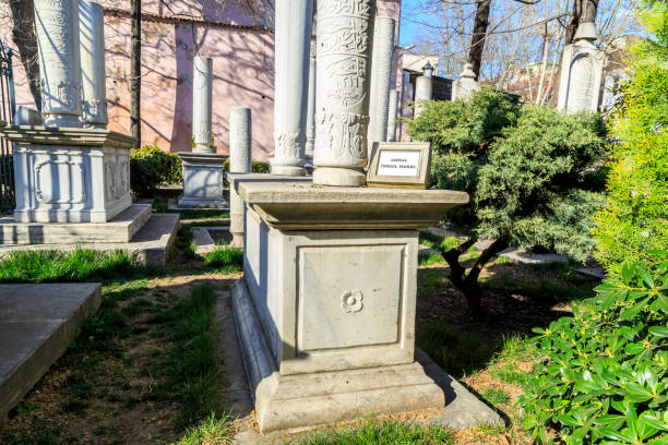 istock Istanbul/Turkey-04.03.2019: ancient tombs of Istanbul. 1146459019