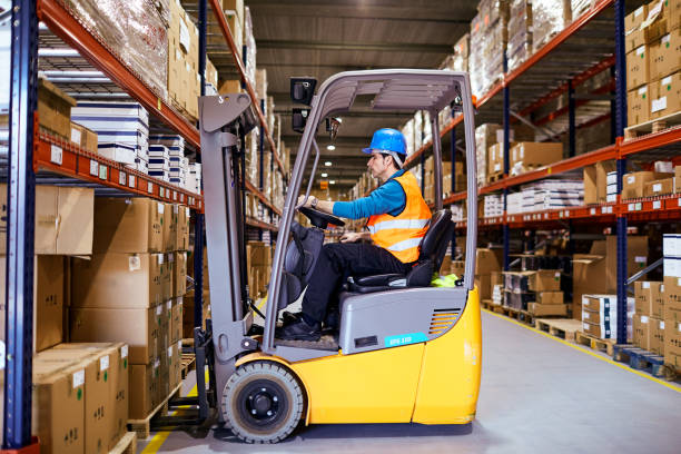 istock Lifestyle Warehouse and manual workers concepts.  Made in Barcelona. 1146461505
