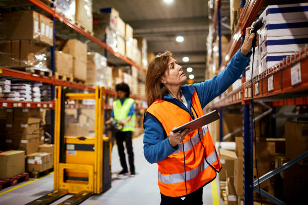 istock Lifestyle Warehouse and manual workers concepts.  Made in Barcelona. 1146461508