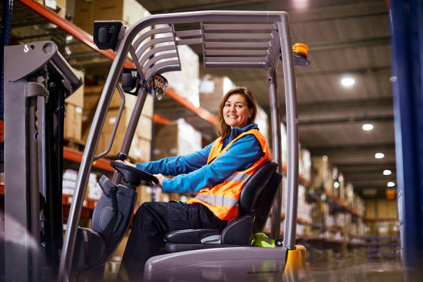istock Lifestyle Warehouse and manual workers portrait. 1146461543