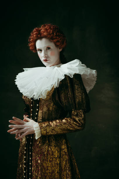 istock Medieval young woman as a duchess 1146462025