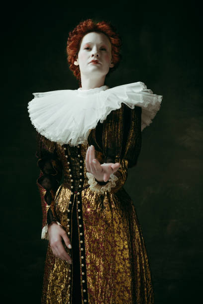 istock Medieval young woman as a duchess 1146462031