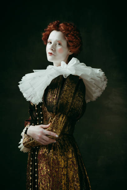 istock Medieval young woman as a duchess 1146462033