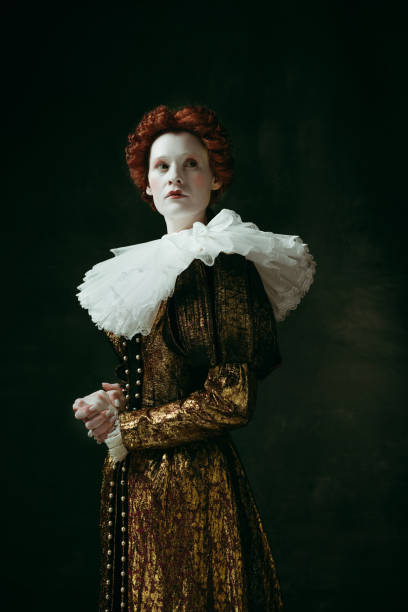 istock Medieval young woman as a duchess 1146462042