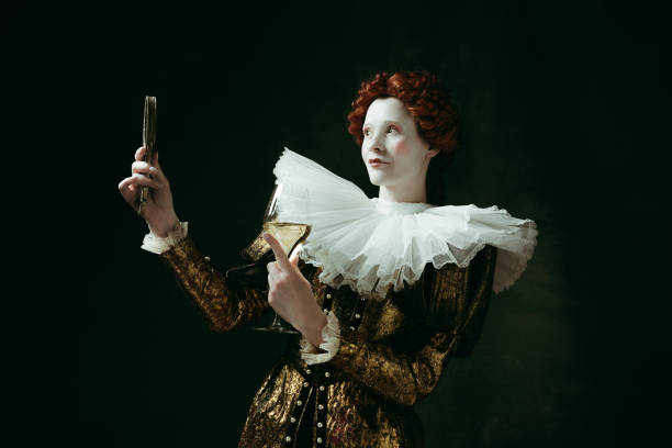 istock Medieval young woman as a duchess 1146462091