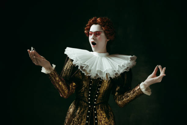 istock Medieval young woman as a duchess 1146462114