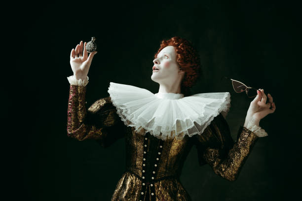 istock Medieval young woman as a duchess 1146462124
