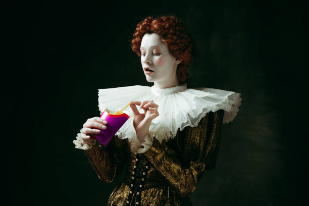 istock Medieval young woman as a duchess 1146462156