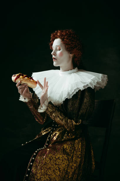 istock Medieval young woman as a duchess 1146462166