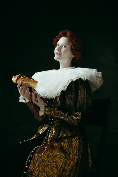 istock Medieval young woman as a duchess 1146462168