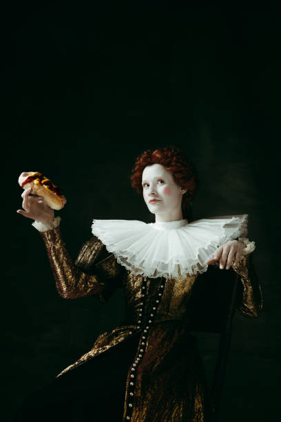 istock Medieval young woman as a duchess 1146462169