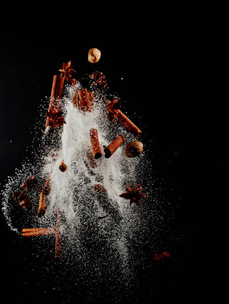 istock Spice Mix Food Explosion with Sugar and Cinnamon 1146474473