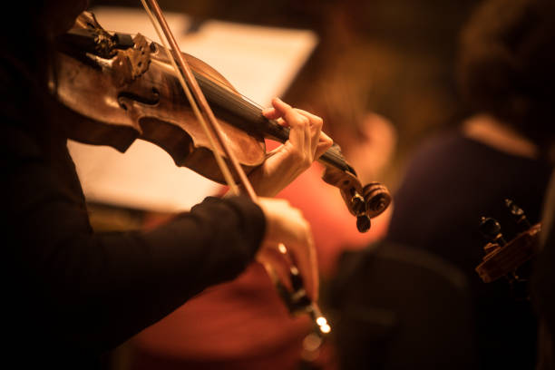 istock Woman performing on a violin 1146475522